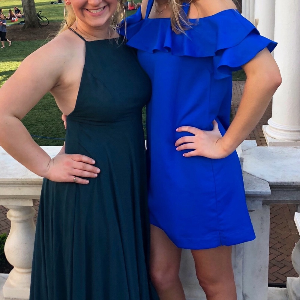 Jade blue dress. Size XS.
